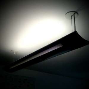 T5 fluorescent lamps reduce energy consumption