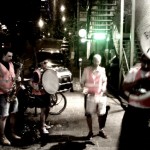 Brass band performing on the streets of Austin, Texas Brass band performing on the streets of Austin, Texas