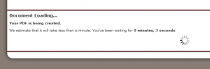 Screenshot of PDF Loading Screenshot of PDF Loading