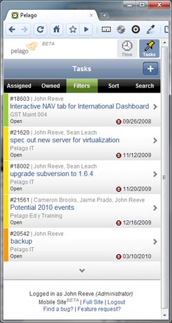 Online Time Tracking & Task Management Using Intervals Mini