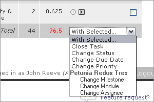 Bulk Task Updates Single Project