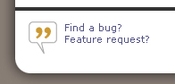Find a Bug and Feature Request